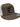 Rustic Roots Brown/White Flat Bill Trucker Hat