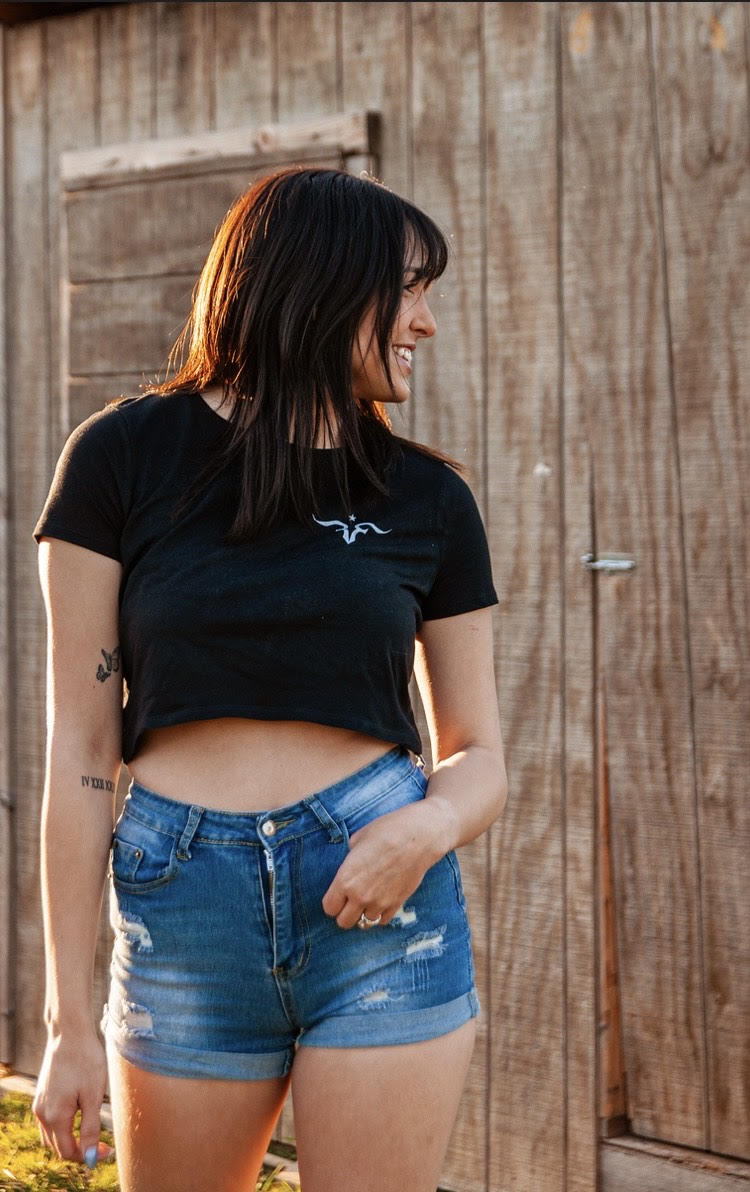 Woman's Rustic Roots Clothing and Apparel - Crop Top